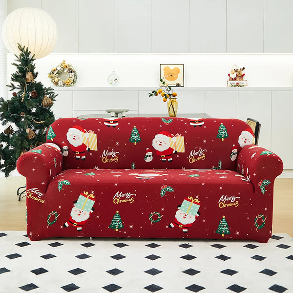 2026 New Year Christmas Gift Model Elastic All-wrap Sofa Cover Dustproof Non-slip Stain-resistant Sofa Cover Hot Sale Sofa Cover