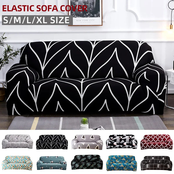 Modern Elastic Sofa Covers for Living Room Sectional Corner Sofa Cover Slipcovers Couch Chair Protector 1/2/3/4 Seater