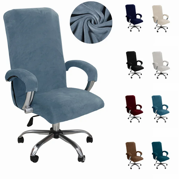 Computer Office Chair Covers Armchair Protector Black Blue White High Quality Housse De Chaise Includ Armrest Gamer Covers