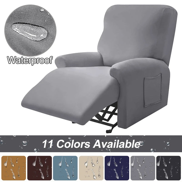 Real Waterproof Recliner Sofa Covers Non-slip Massage Lazy Boy Sofa Cover All-inclusive Single Seat Sofa Cover Armchair Covers