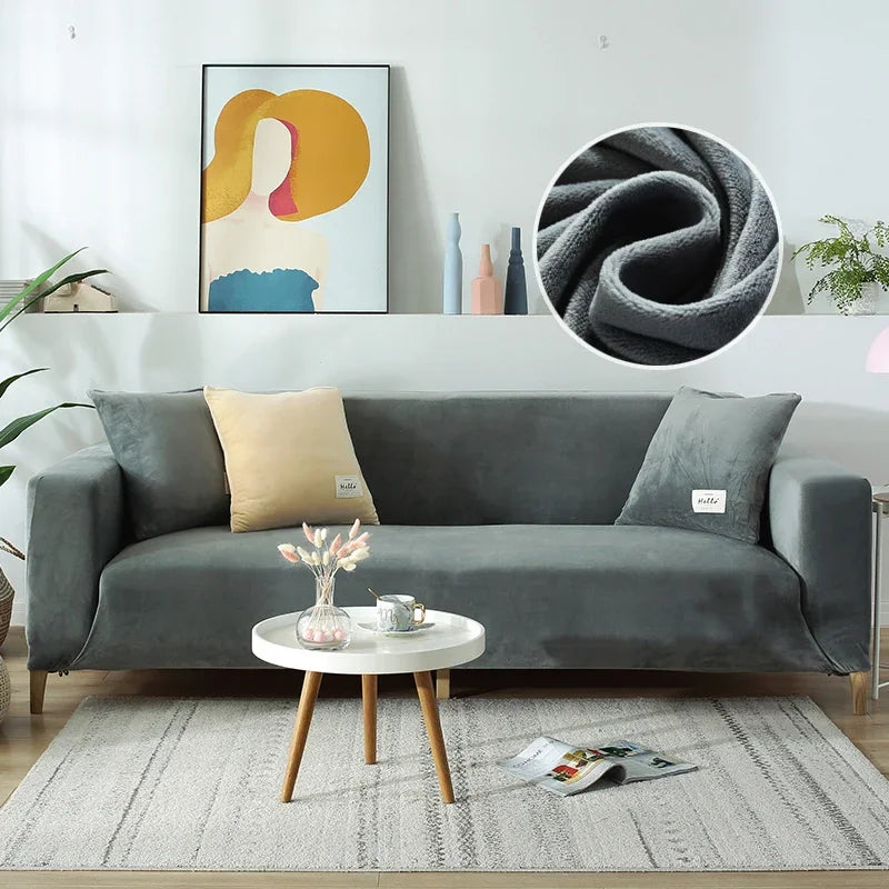 Matching Sofa Covers with Curtains and Rugs
