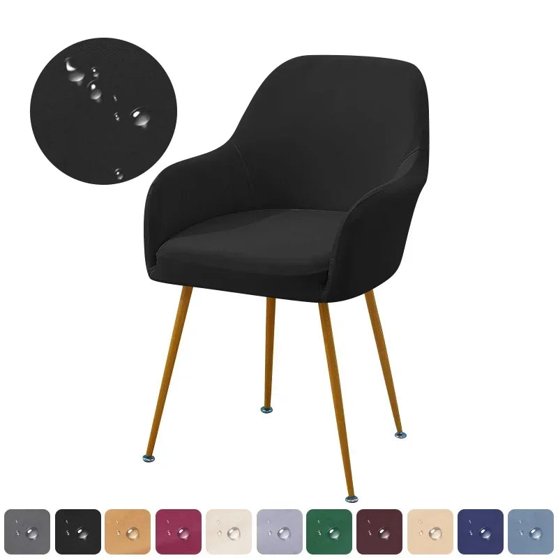 Stylish chair covers for comfortable dining room interiors
