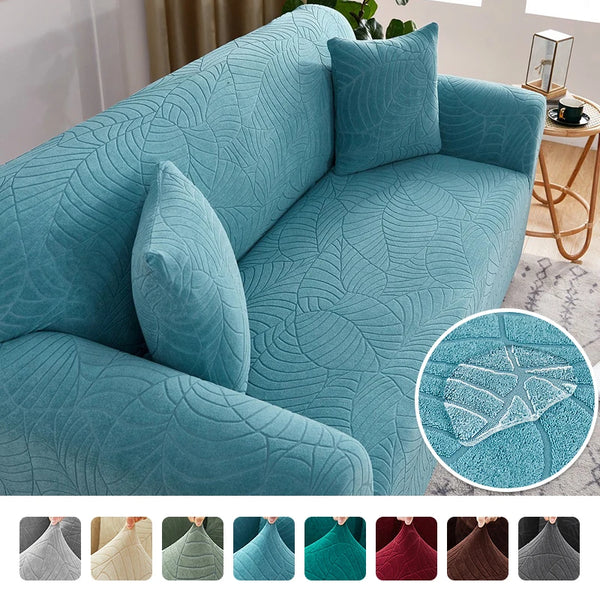 Sofa Cover for Living Room Thick Elastic Jacquard Cover for Sofa Couch Armchair 1/2/3/4 Seater L Shaped Corner Sofa Cover