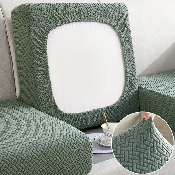 Thick Jacquard Sofa Seat Cushion Covers Funiture Protector Couch Seat  Covers for Sofas Anti-dust Removable Kids Pets