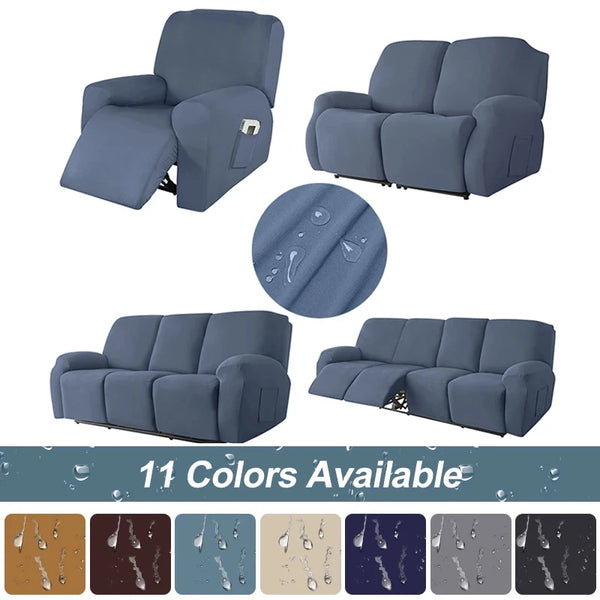 Waterproof Recliner Sofa Covers High Elasticity Lazy Boy Recliner Chair Covers Soft Anti-slip Recliner Chair Slipcovers