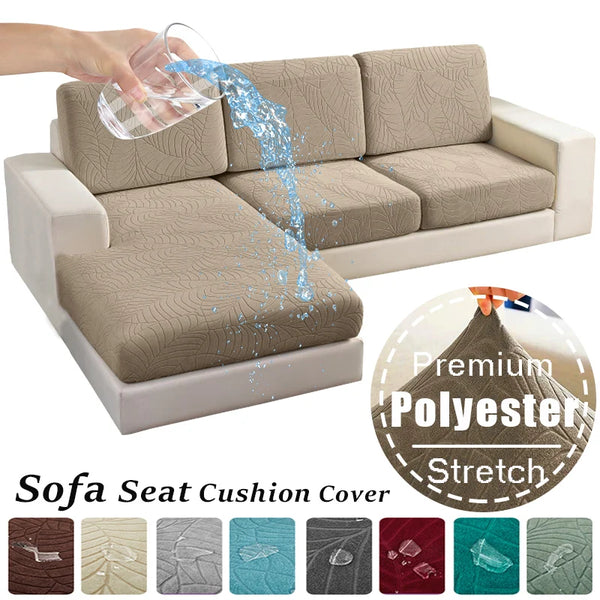 Waterproof Sofa Cushion Covers Elastic Stretch Sofa Seat Slipcover Couch Covers for Sofa Cushion Cover Furniture Protector